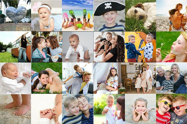 12x8" (20x30cm)  Collage Print