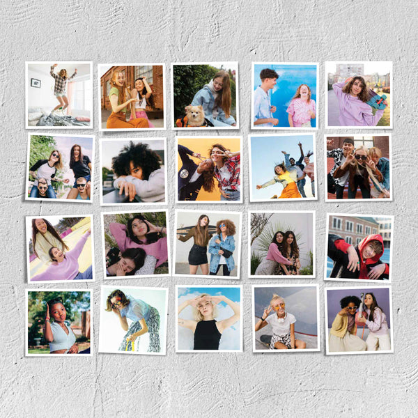 5x5" (12x12cm) 100 Print Bundle $25