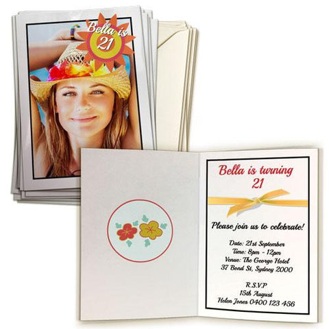 6x4"(15x10cm) Double Sided Card (20 pack)